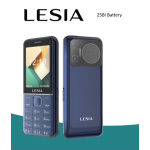 LESIA L287 3 Sim Card Wireless FM Phone - 3300mAh - 2.8" - Blue