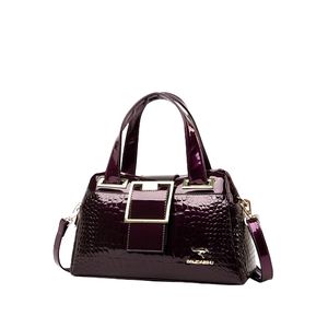 Mirror Shoulder Handbag - Fuchsia